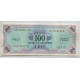 ITALIA 1943 OCUPACION ALIADA SEGUNDA GUERRA MUDIAL BILLETTE DE 100 LIRAS